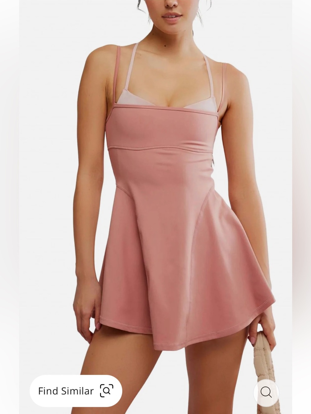 Free People Baseline Dress - Dusty Pink